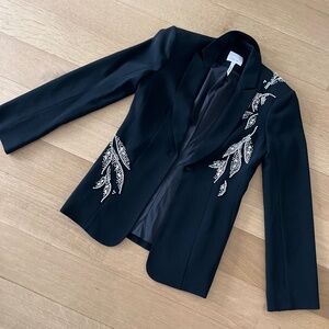 Black embellished blazer